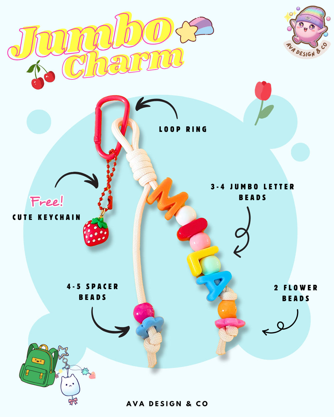 Jumbo Charm DIY Bundle